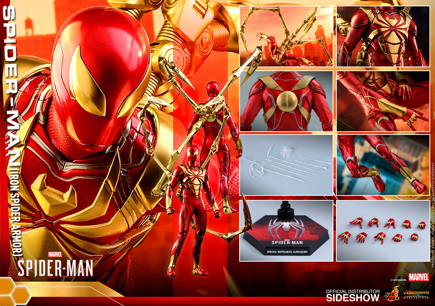 iron spider hottoys