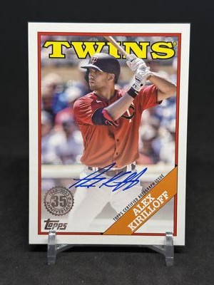 2023 Topps '88 Autographs 88BAAK Alex Kirilloff S2