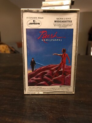 Hemispheres by Rush (Cassette, 1978