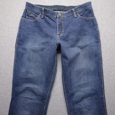 Wrangler Jeans Womens 13/14 Blue Cash Cowgirl Cut Western Riding Juniors L33"