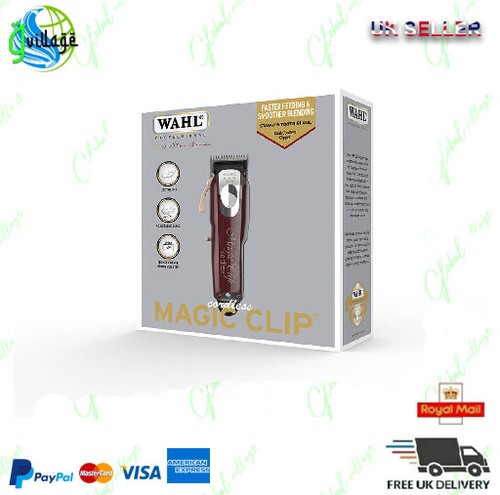 Wahl 8148 Cordless Magic Clip Trimmer Venditore UK - Foto 2 di 4