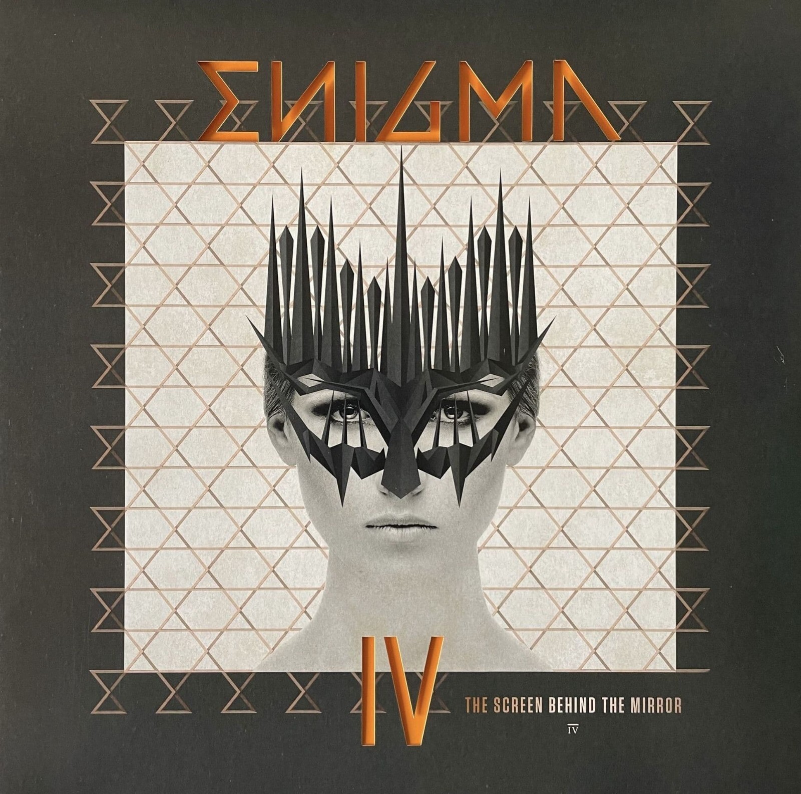 Enigma - The Screen Behind The Mirror (LP) (Orange Vinyl) (NM/NM)