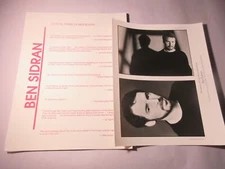 Ben Sidran Press Kit