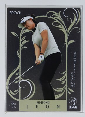 MI-JEONG JEON - 2024 JLPGA Women's Professional Golf Trading Holo