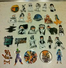 Anime Mixed Stickers Lot Of 29 Stickers New