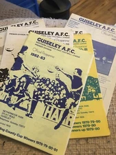 Guiseley A.F.C 1980-1996 Home Programmes (Your Choice)