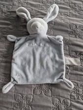 Doudou peluche lapin bleu ciel Grain de Blé 