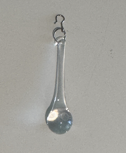 Pottery Barn Clarissa Glass Drop Replacement Crystals ~ Long Teardrop