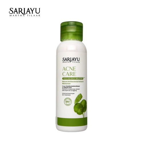 Sariayu Acne Care Lotion 95ml for Oily Skin & Back Acne | Herbal Pegagan Formula - Picture 3 of 3