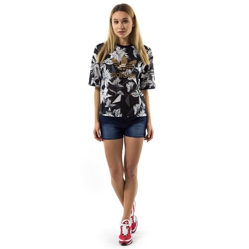 adidas Originals FARM Company CY7375 Leopard Trefoil Tee UK8, EU34, US XS-S 842 - Picture 14 of 19