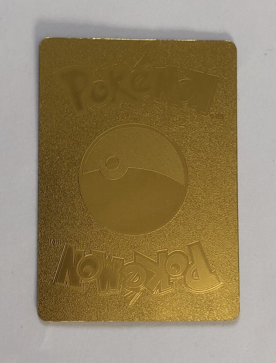 Charizard Pokemon Gold Foil Etched 120 HP Card 4/102 | eBay