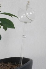 Öllampe aus Glas Blumenstecker Glasstecker Dekostecker Pflanzenstecker mundgebla
