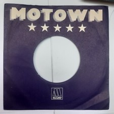 Records Original Motown Company Sleeve 45rpm 7inch Record 7" disc