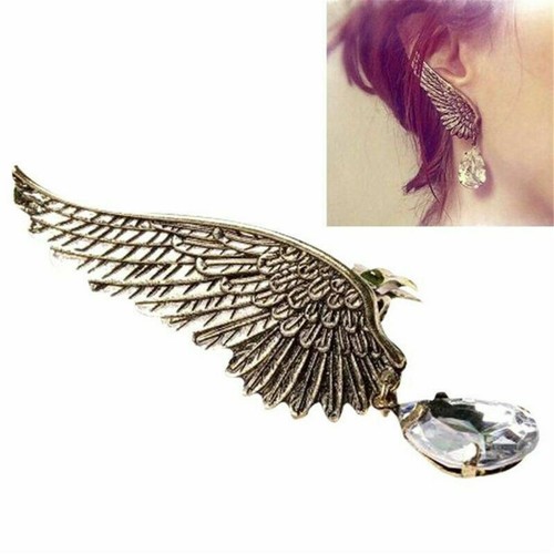 Fashion Women Lady Clip Ear Cuff Stud Punk Wrap Cartilage Earring Jewelry Gift - Picture 14 of 18