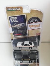 GreenLight 1980 Ford Mustang auto pubblicitarie d'epoca serie 4 scala 1:64 su...