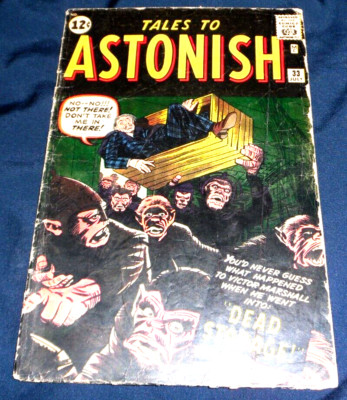 TALES_ TO ASTONISH #33, _CLASSIC_ SILVER AGE_ 1962, DITKO & KIRBY ART, PENCE, UK