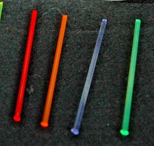 Fiber Optic 2xred 2xgreen Replacements Judge 2 or 4 rods shotgun handgun 2mm