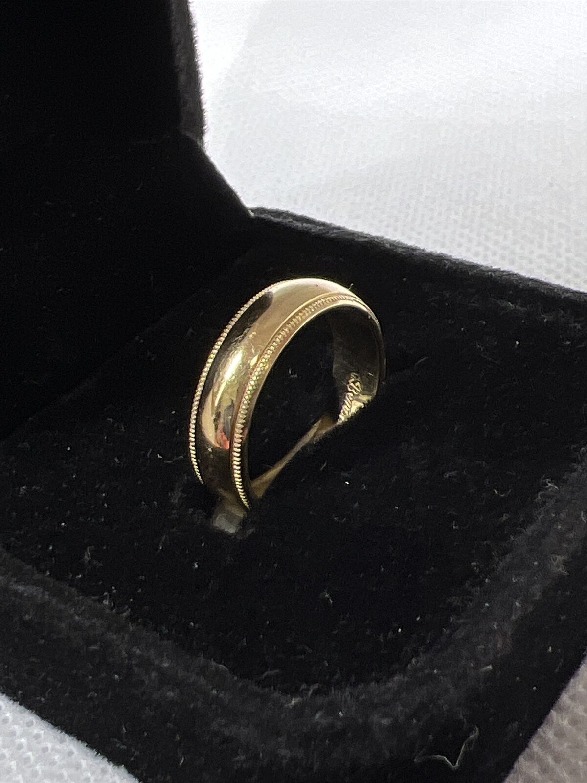 BENCHMARK Elegant Solid 14K Yellow Gold DOME Styl… - image 8