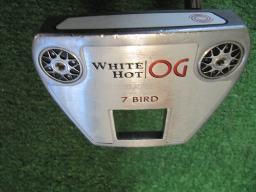 ODYSSEY WHITE HOT OG 7 BIRD PUTTER, ALBERO DA LABORATORIO 35" ODYSSEY STROKE, CON COPERCHIO - Foto 17 di 24