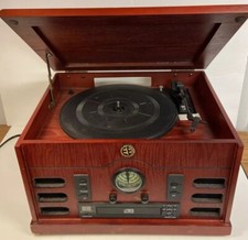 Electro Brand Stereo System Internal Speakers, AM/FM CD Cassette Record player