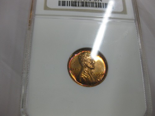 1940 Proof Lincoln Cent NGC PF 65 Red #990-014 - Picture 2 of 5