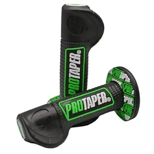 Green "Mini-Wing" ProTaper 7/8" Grips Motorcycle Dirt Bike │ KX65/85/125/250/450