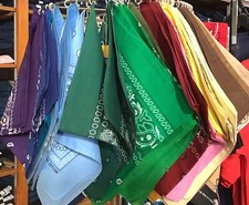 Bandana  variable colors  21.5" square