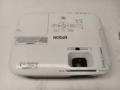 Epson Powerlite X12 H429A 3LCD 2800 Lumen Projector 411 Hours | eBay