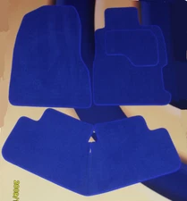Car Mats for SUBARU IMPREZA + WRX & Sti 03-06 BLUE CARPET + 1 x retaining clip