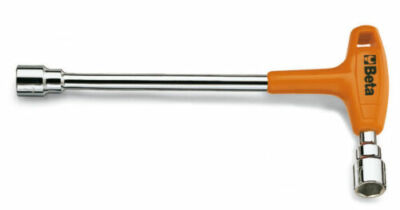 Beta Tools 13mm Hexagon Bi-Hex Socket Wrench Orange Handle T Bar 941 Kart Parts