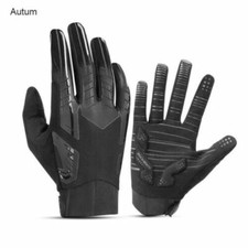 Cycling Gloves Shockproof Lengthen SBR Full Finger Windproof MTB Bike Gloves