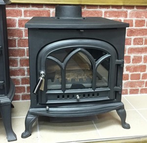 Hamilton Arch Cast Iron Stove Multi Fuel Woodburning Woodburner