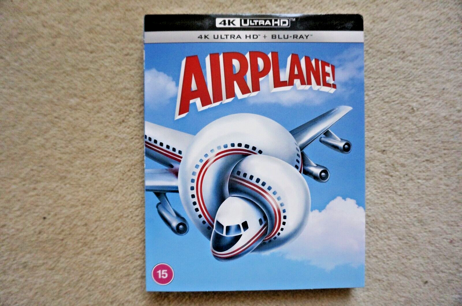 4K UHD BLU-RAY  AIRPLANE         BRAND  NEW SEALED UK STOCK