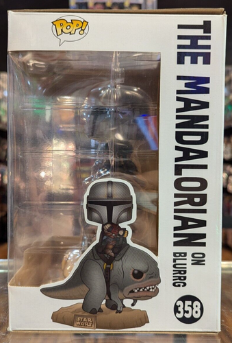 Funko Pop! Star Wars The Mandalorian en Blurrg 358 2020 - Imagen 2 de 6