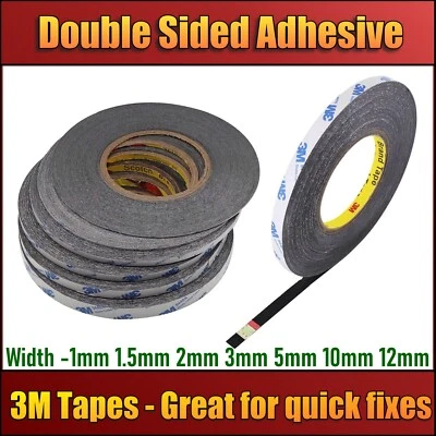 Super Sticky 3M Double Sided Strong Tape Adhesive 9448A For LCD Screens Repairs