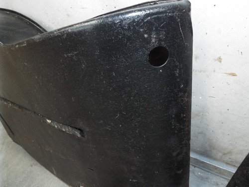 1957 Chevy Bel Air 2-Door Hardtop Rear Armrest Base Pair OEM - Picture 7 of 10