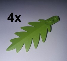 LEGO PARTS 4X LIME GREEN PALM LEAVES/TREE/FOLIAGE/8X3 STUDS/PALM LEAVES/PALMLEAF