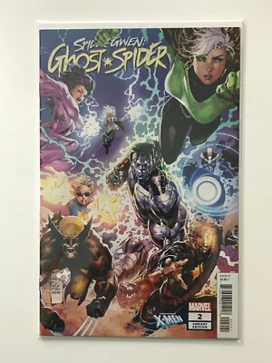 SPIDER-GWEN GHOST SPIDER #2 NM TAN UNCANNY X-MEN MARVEL 2018