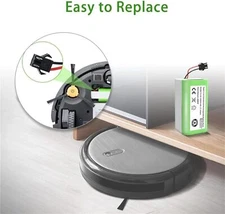 14.4V 2600mAh Battery for Ecovacs Deebot N79S 500 N79 DN622 Eufy RoboVac 11S 30