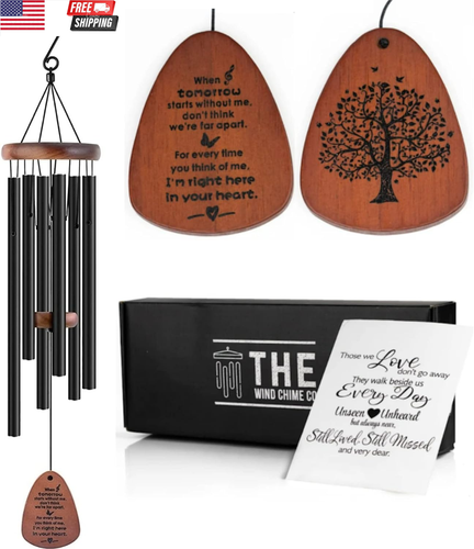 The Wind Chime CO Memorial Wind Chimes, Sympathy Wind Chimes Gift for the Loss o