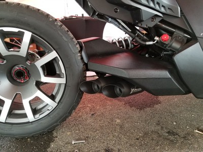 ryker exhaust kaos rls