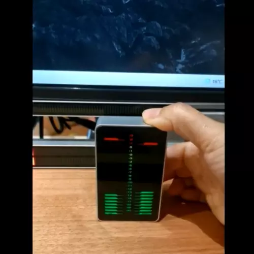 Dual Channel 24x2 LED Music Level Indicator Audio Spectrum Analyzer VU Meter - Video 1 of 1