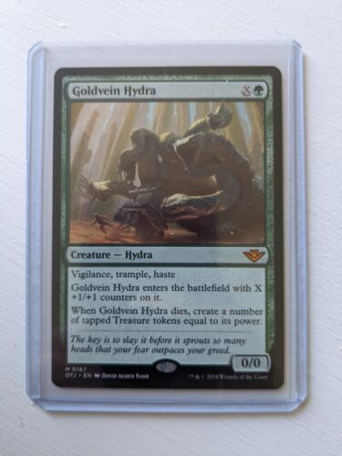 MTG Outlaws of Thunder Junction M Goldvein Hydra #0167 - Picture 1 of 1