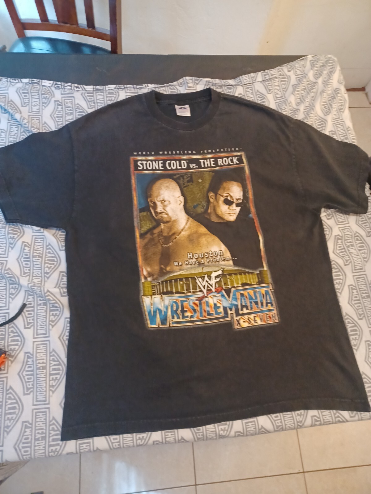wrestlemania x7 shirt