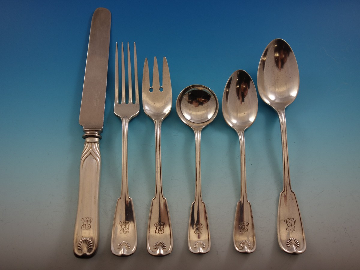 Palm by Tiffany & Co Sterling Silver Flatware Service for 8 Set 51
