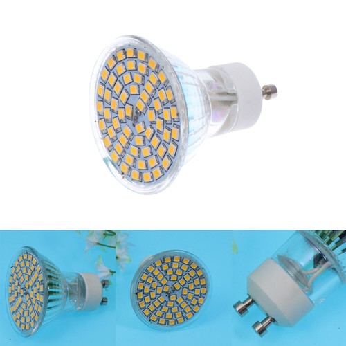 60 LED Glass Quartz Cup Lamp AC220-240V Halogen Bulb Equivalent 5W 2800K - 第 7/11 張圖片