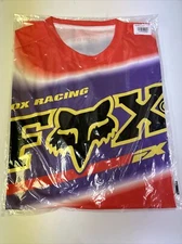 New Fox Racing Powerband Jersey Flo Red Medium