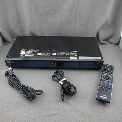 Sony BDP-S550 Blu-Ray Disc & DVD Player w/ Remote and Power Cord Tested Working