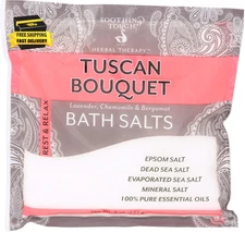Tuscan Bouquet Bath Salts Pouch, Floral, 8 Oz ⭐️⭐️⭐️⭐️⭐️