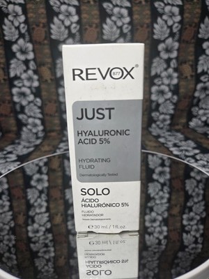 Revox B77 Just Hyaluronic Acid 5% Hydrating Fluid 30 ml Face Neck Moisturizer
